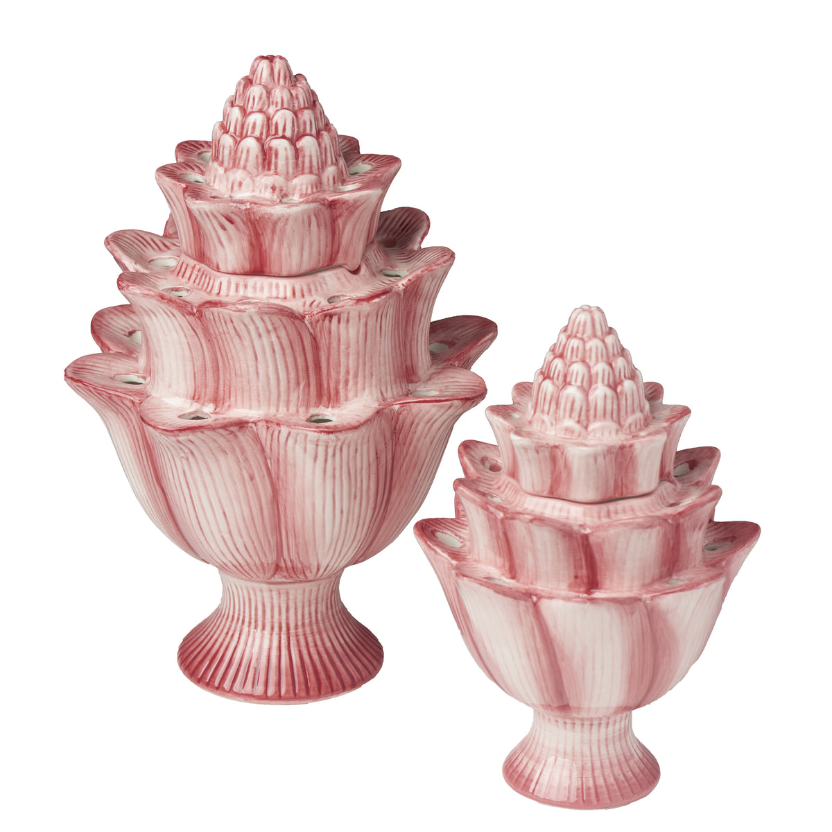 Pink Artichoke Tulipiere