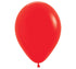 Eleven-inch Fashion Red Helium-Filled Balloon on a white background.