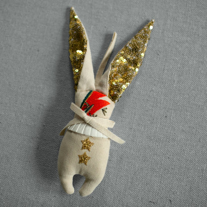 Bowie Bunny Ornament