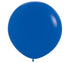 Blue balloon on a white background.