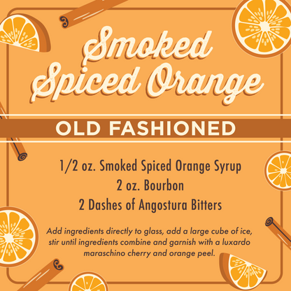 Spiced Smoked Orange Syrup