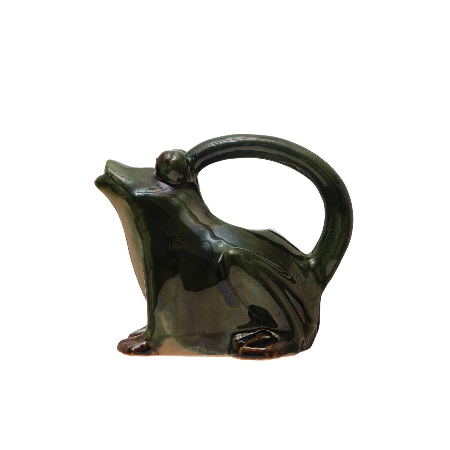 32 oz. Stoneware Frog Watering Pitcher