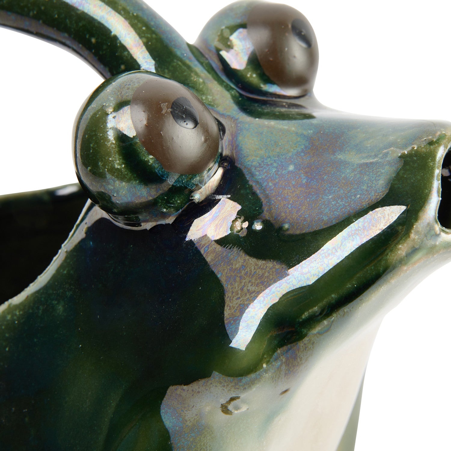 32 oz. Stoneware Frog Watering Pitcher