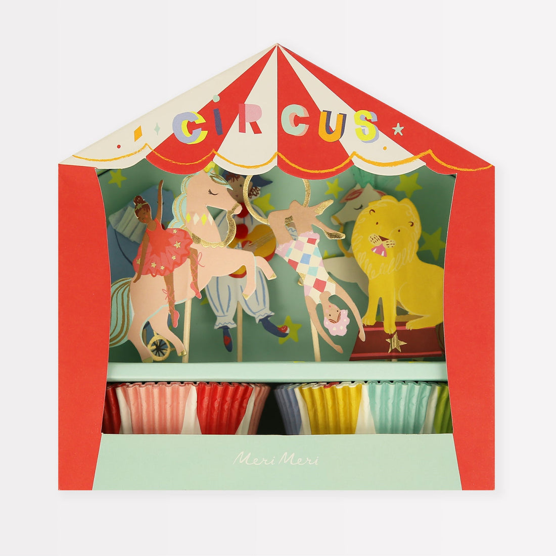 A Meri Meri Circus Cupcake Kit.