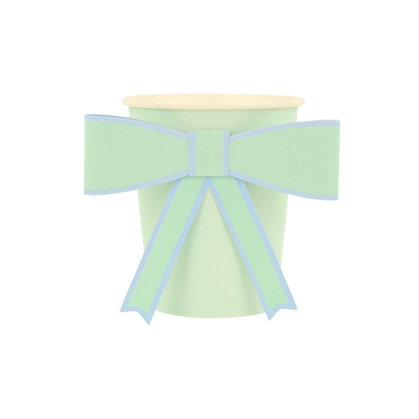 Pastel Bow Cups