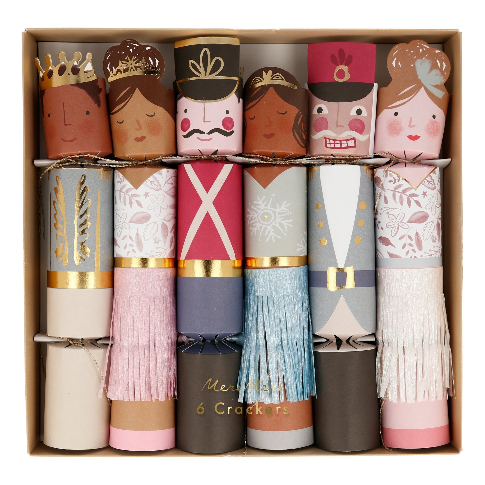 Nutcracker Characters Crackers in box