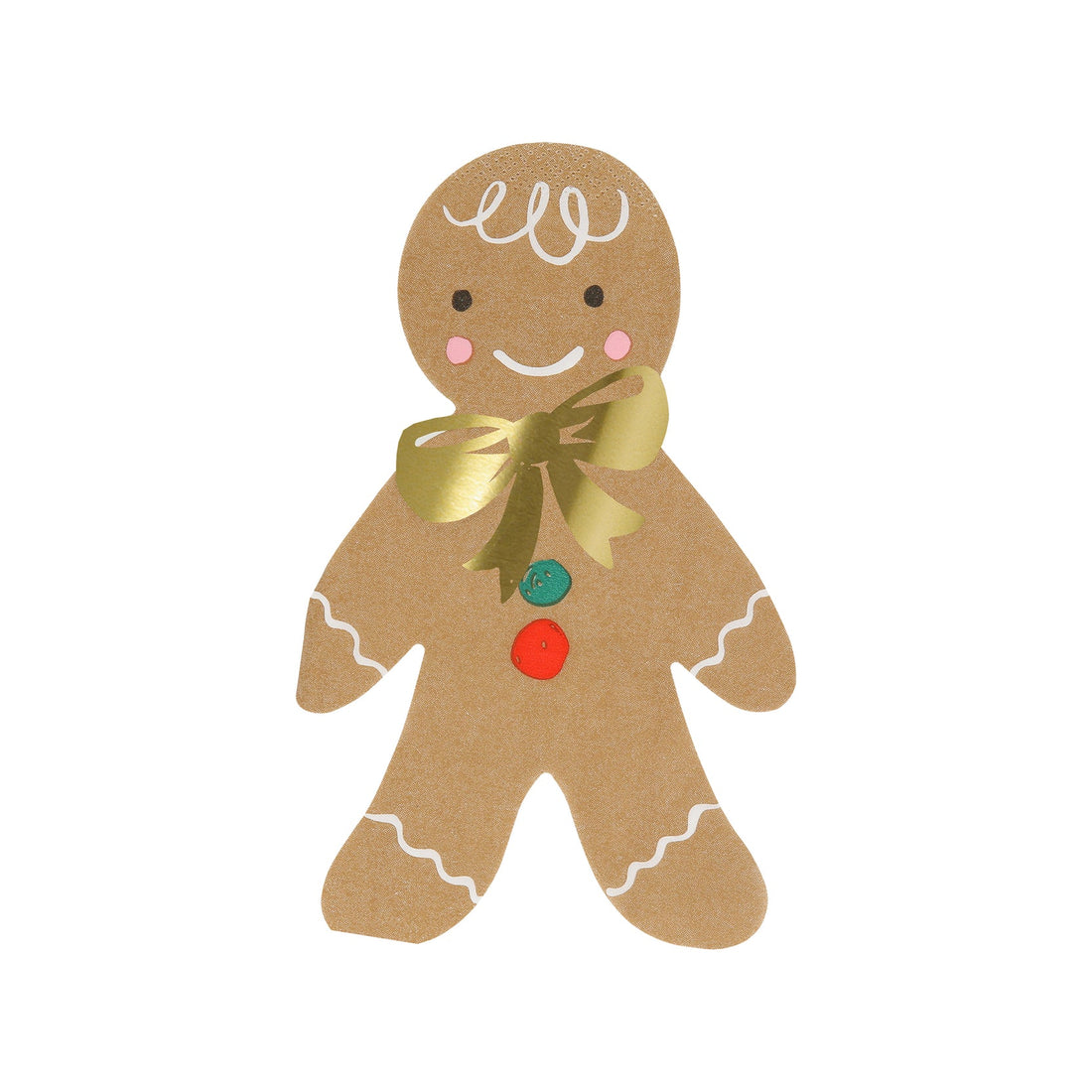 Boy Gingerbread Napkin