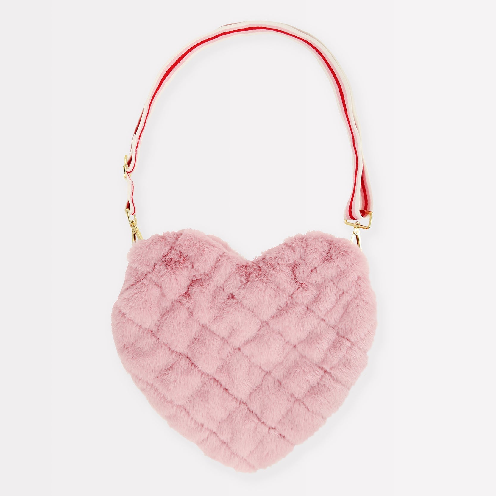 Plush Heart Bag