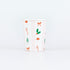 White cup with Christmas-themed illustrations on a white background.