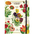 Notebook cover with floral illustrations and text on a white background