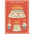 Birthday cake puzzle with candles and &