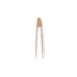 Tiny Bamboo Tongs by Bambu Wholesale with a naturally-smooth finish on a white background.