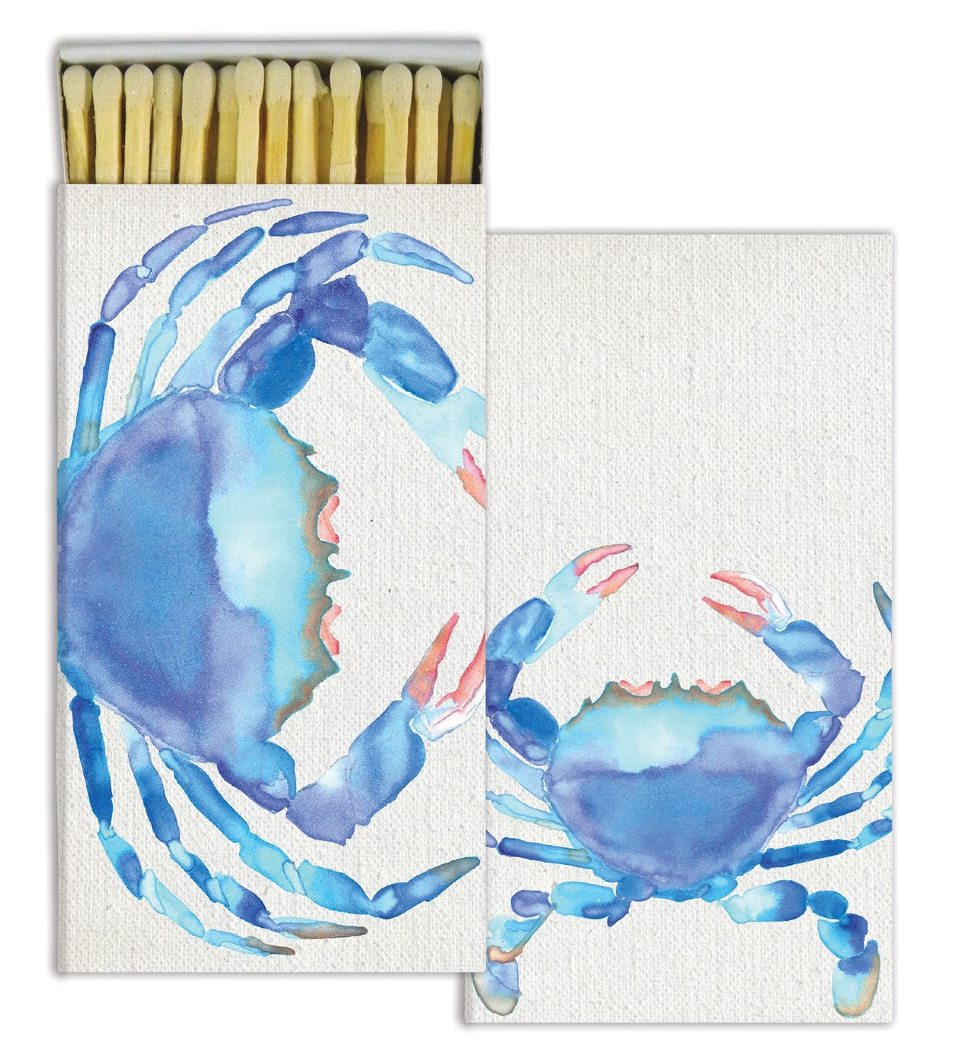 A set of eye-catching Coastal Matches in a color-coordinated box by HomArt.