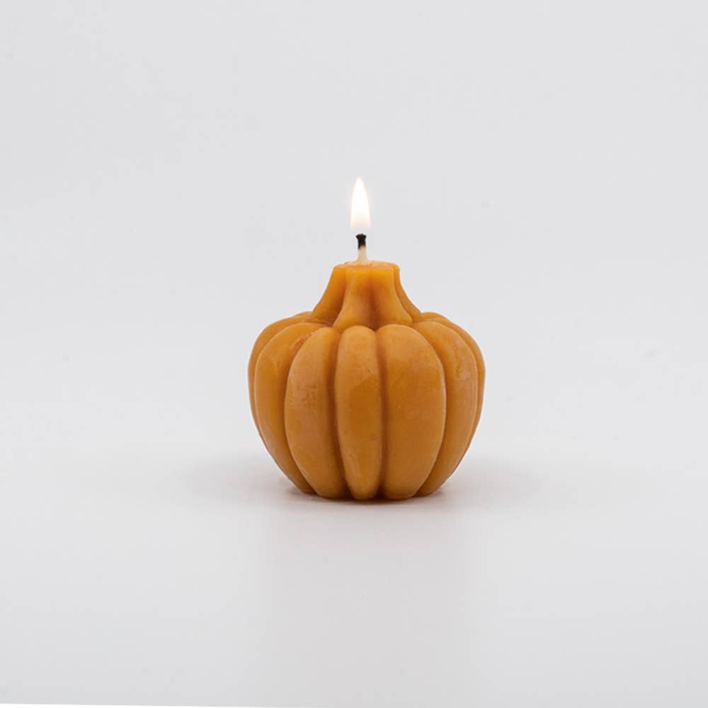 Beeswax Pumpkin Candles