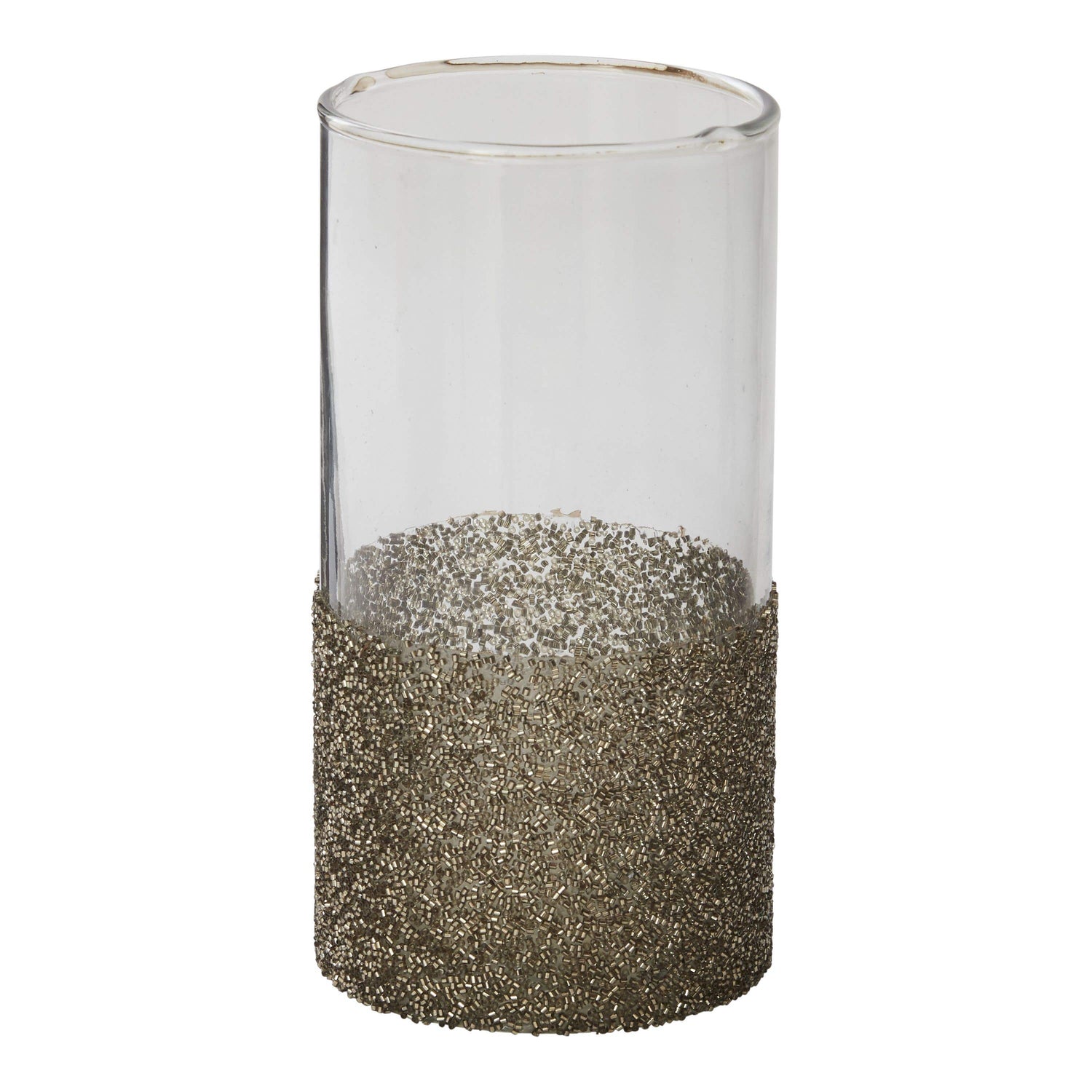 Glitter Encrusted Candleholder/Vase