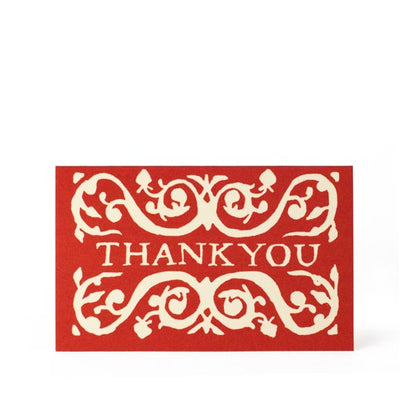 Pack of Arabesque Thank You Cards