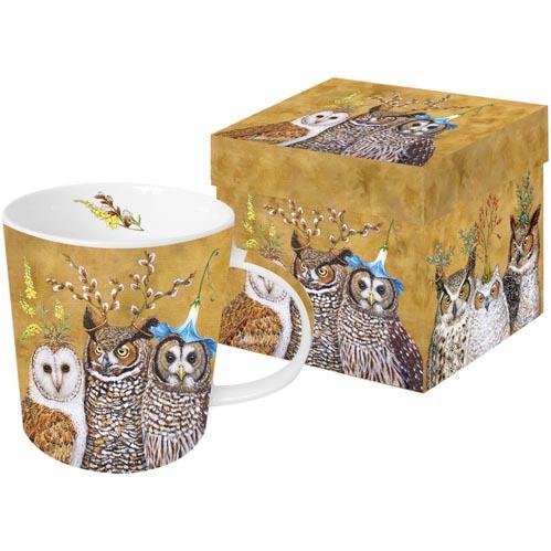 Owl Family Mug in Gift Box