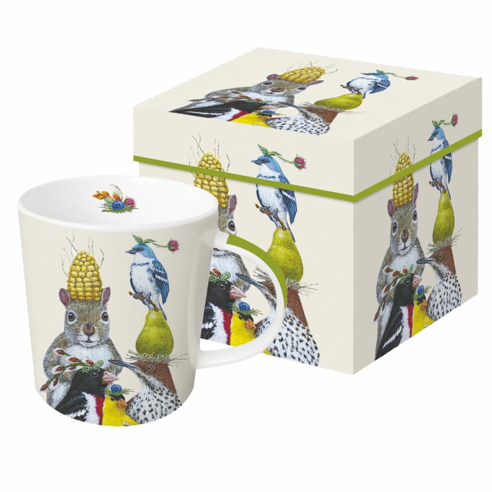 Party Under the Feeder Mug in Gift Box