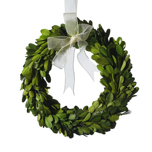 Mini Boxwood Circle Wreath