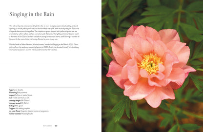 inside page of Peonies book