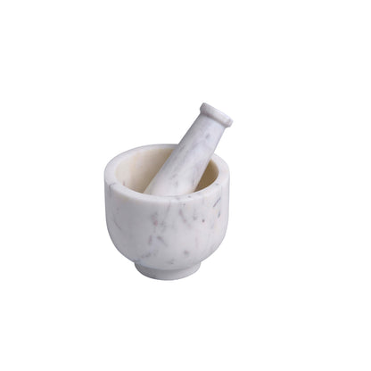 2pc Marble & Wood Mortar and Pestle Set Warm Gray - Hearth & Hand™ with  Magnolia