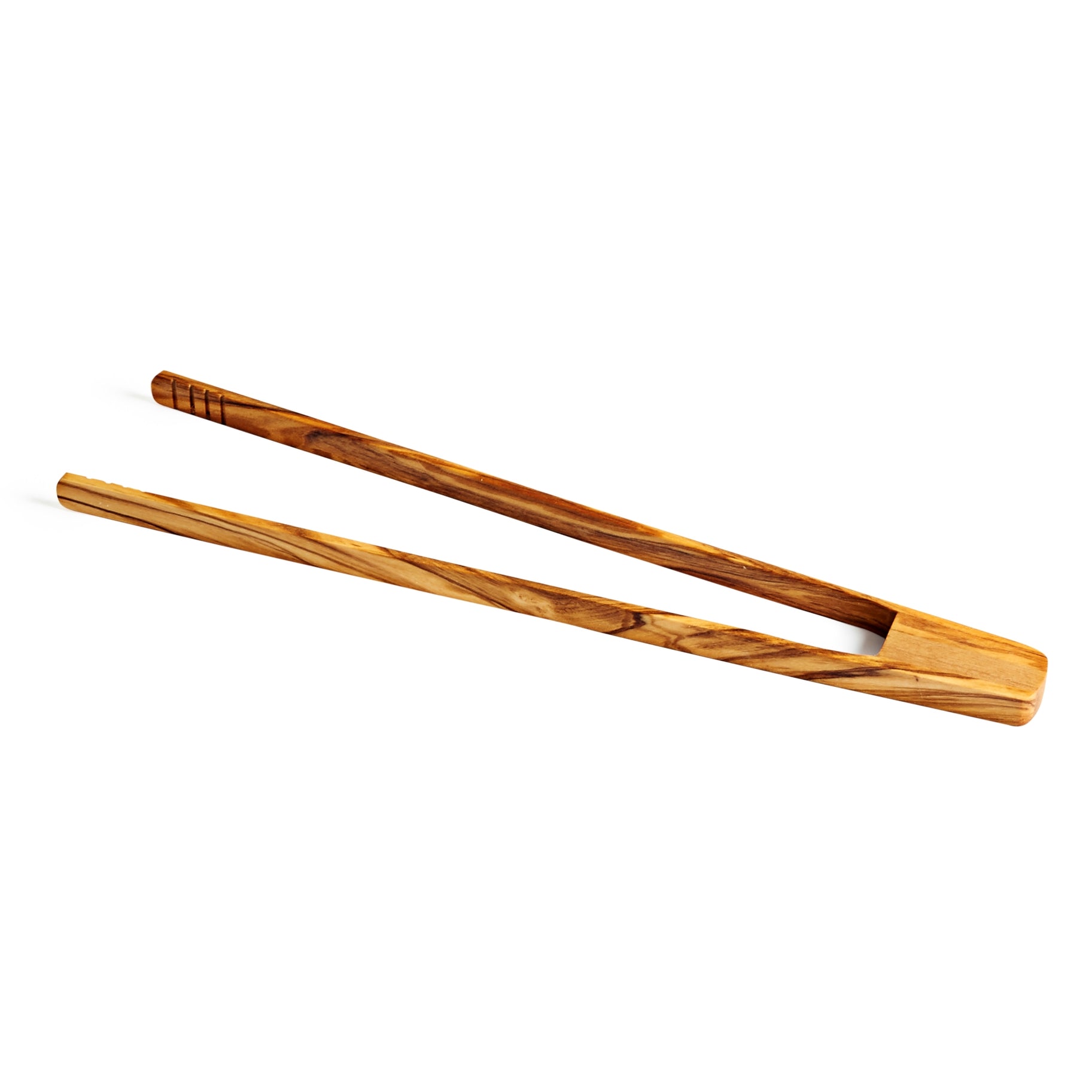 Olivewood Toast/Appetizer Tongs
