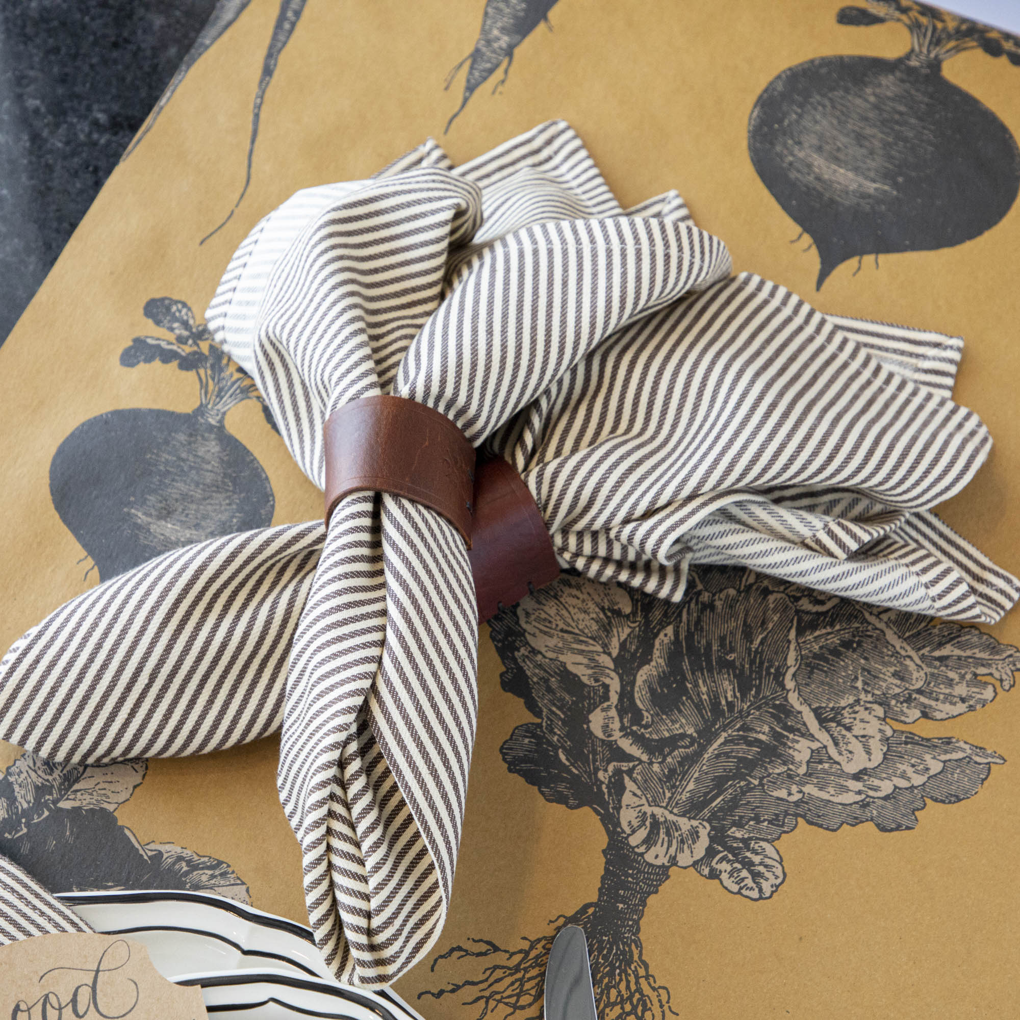 Farmhouse Stripe Napkin