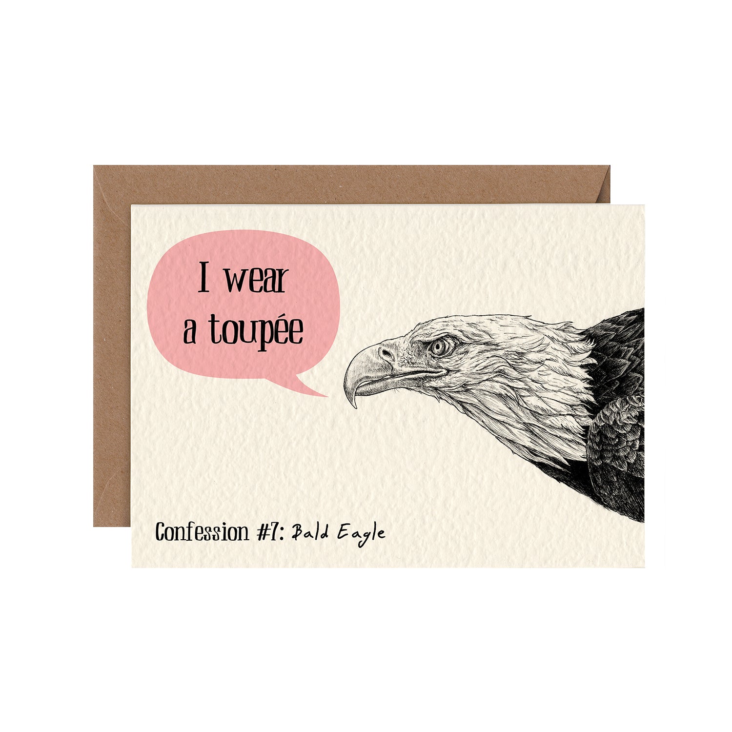 A bald eagle with a speech bubble saying &quot;Hester &amp; Cook&