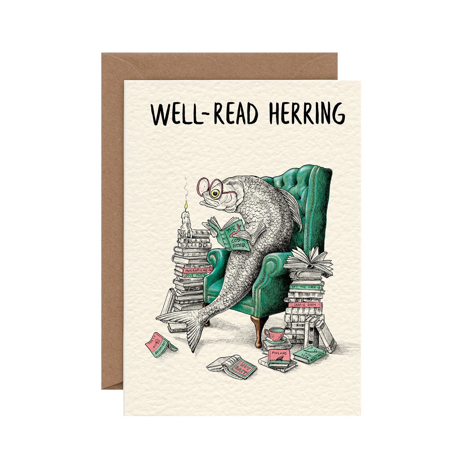 Well-Read Herring Card