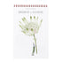 A perpetual In Bloom Birthday Calendar with an illustration of a flower from the In Bloom collection by Hester & Cook.