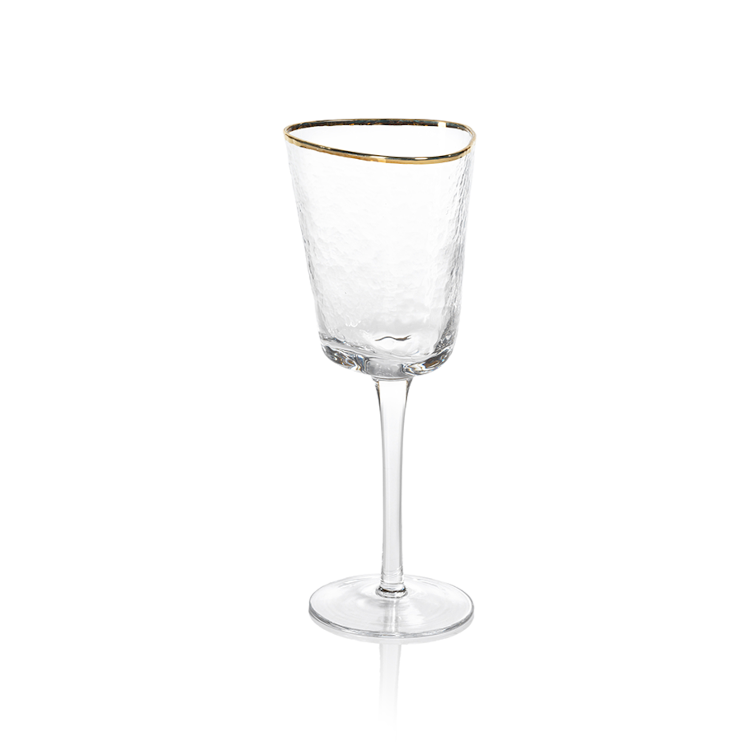 Hammered Glasses with Gold Rim – Hester Cook - Main Image