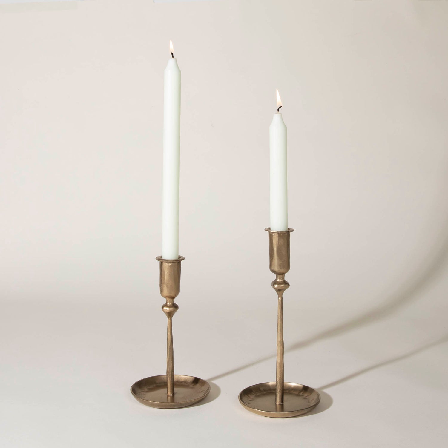 Percy Candlestick Brass Plated