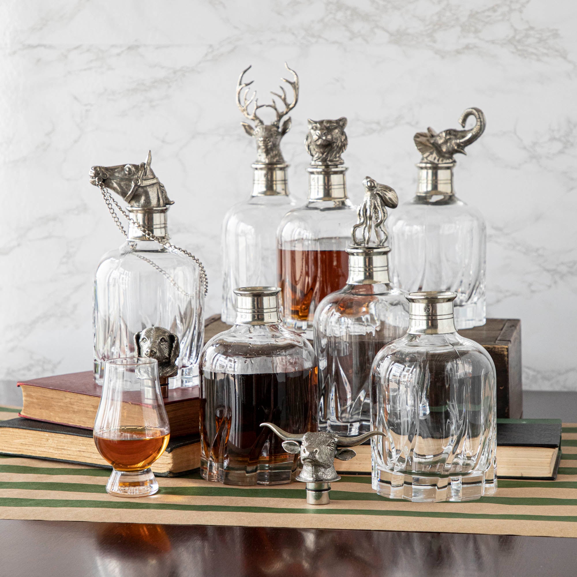 Whisky/Spirit Decanter, Horse – Hester & Cook