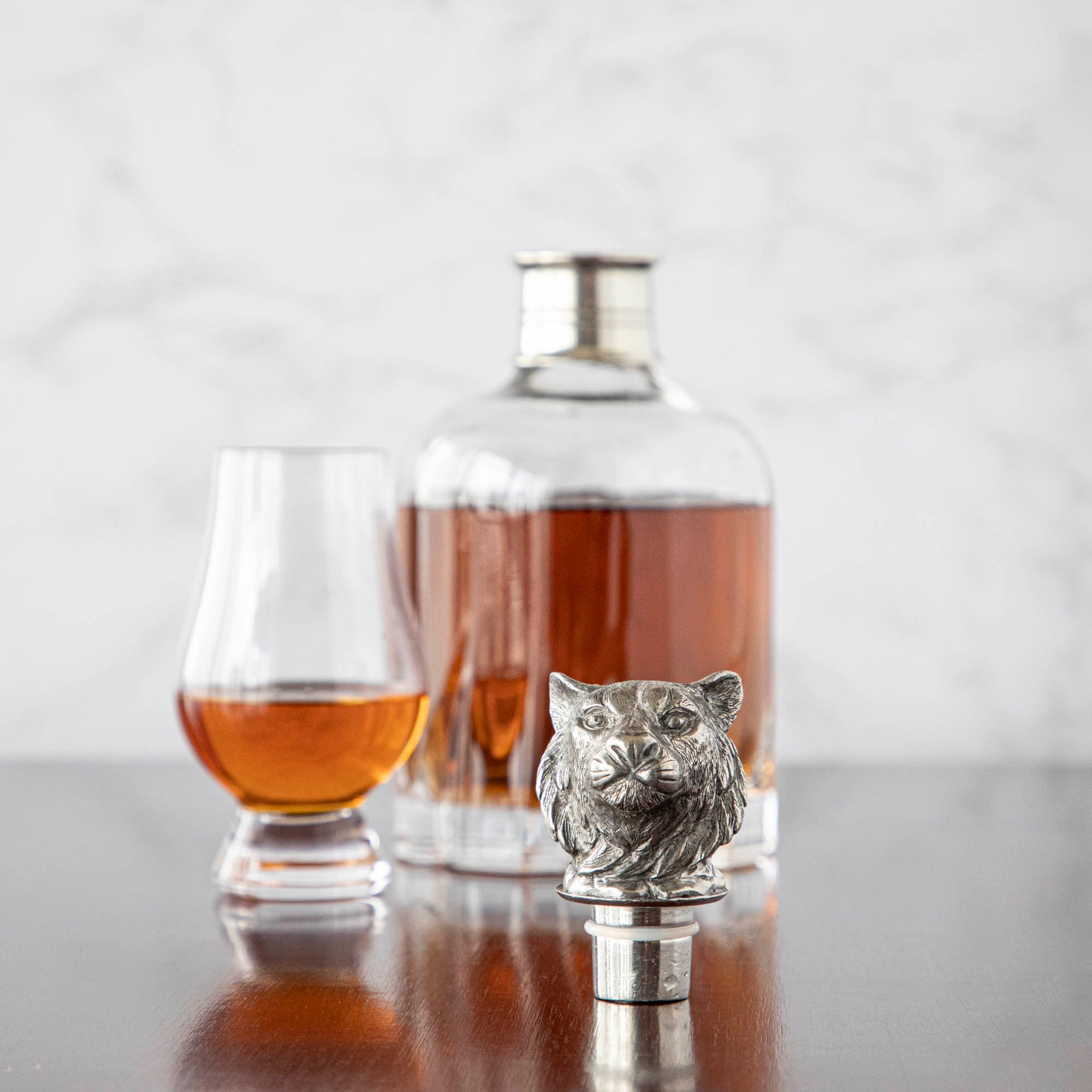 Whisky/Spirit Decanter, Tiger