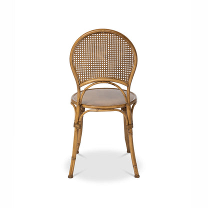 Metal Bamboo Bistro Chair