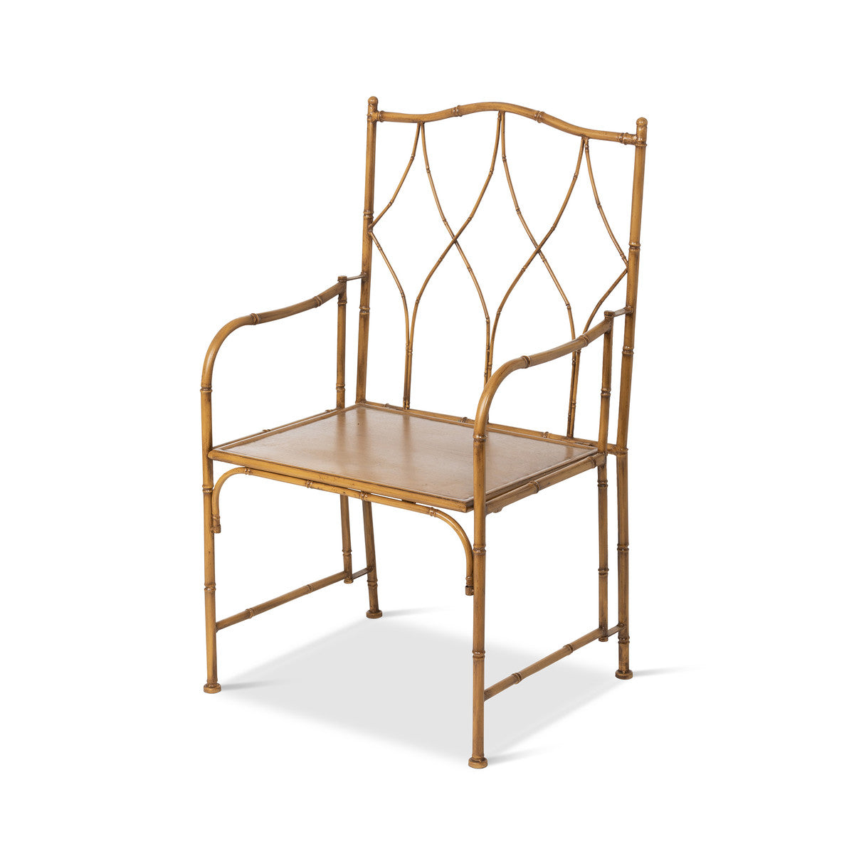 Metal Bamboo Porch Chair