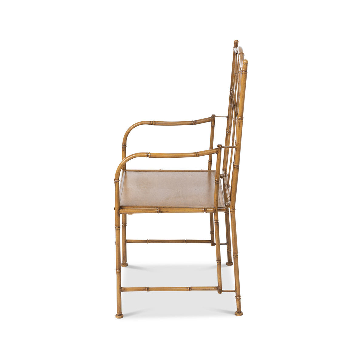 Metal Bamboo Porch Chair