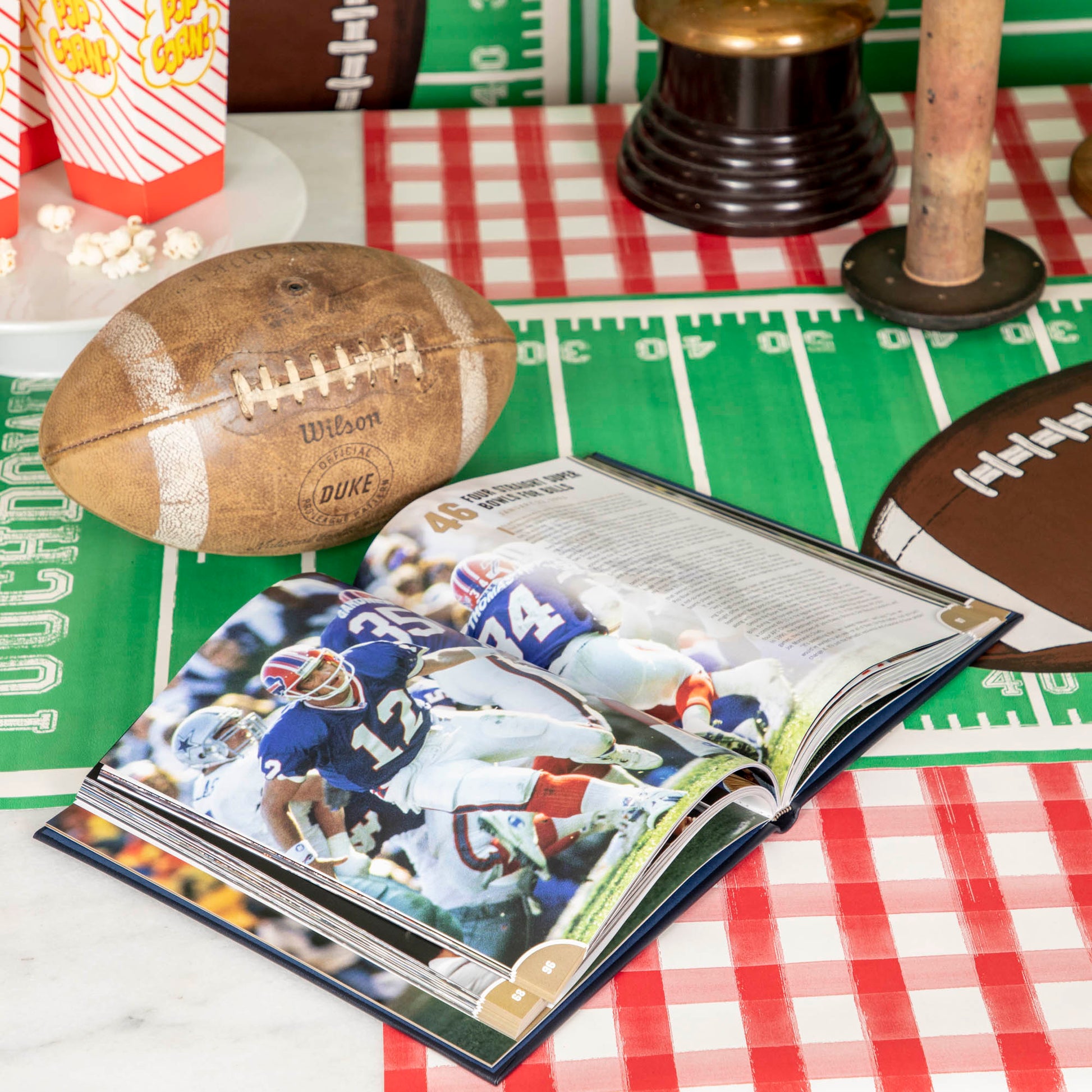 Leather NFL 100 Book