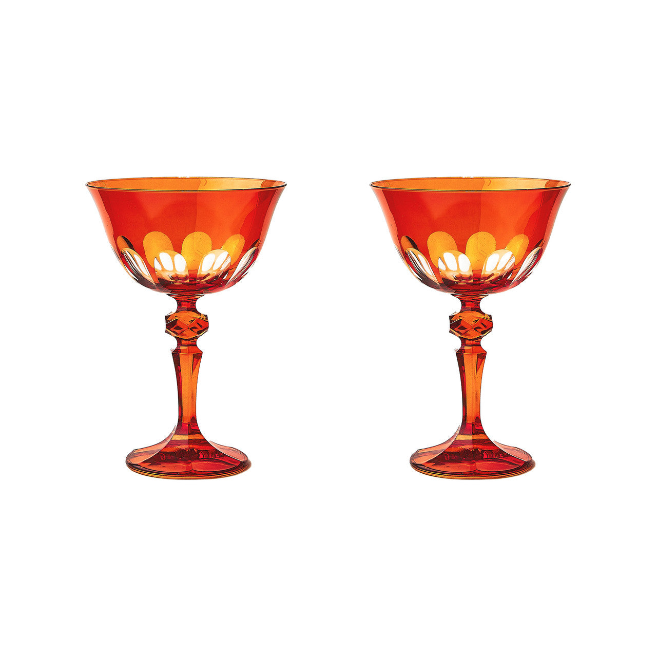 Set of 2 Rialto Lolita (Dark Red) Glasses