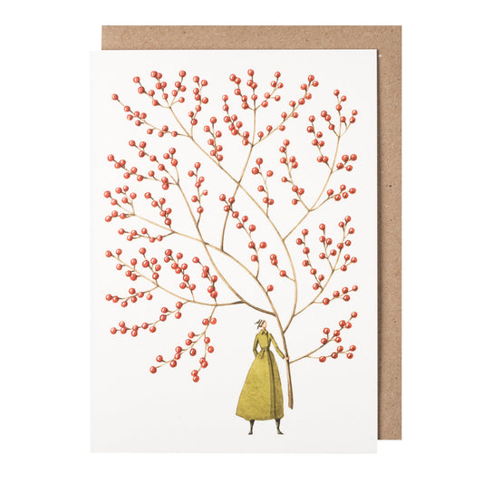 Red Berries Greeting Card