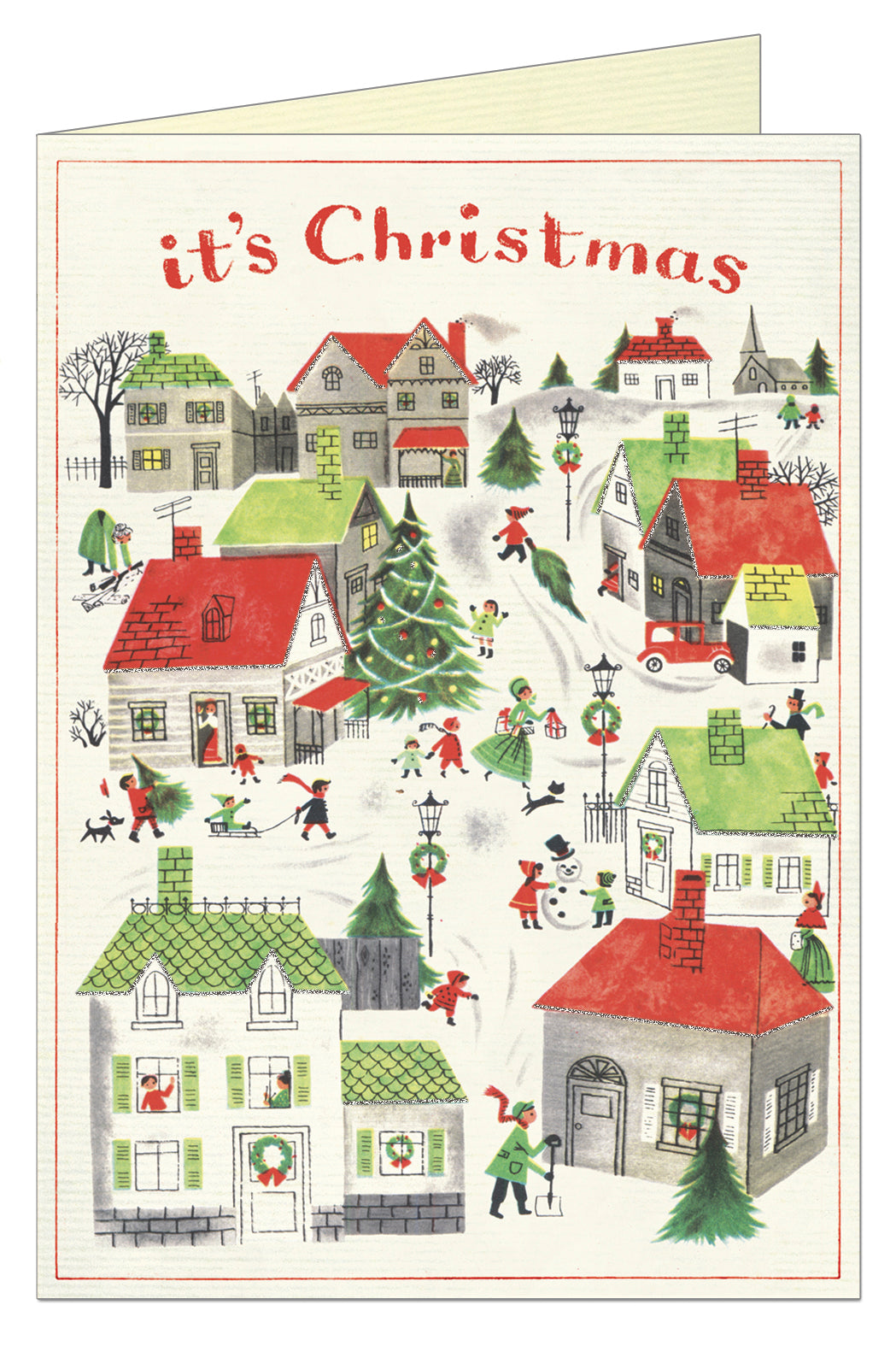 Christmas Village Boxed Set Cards