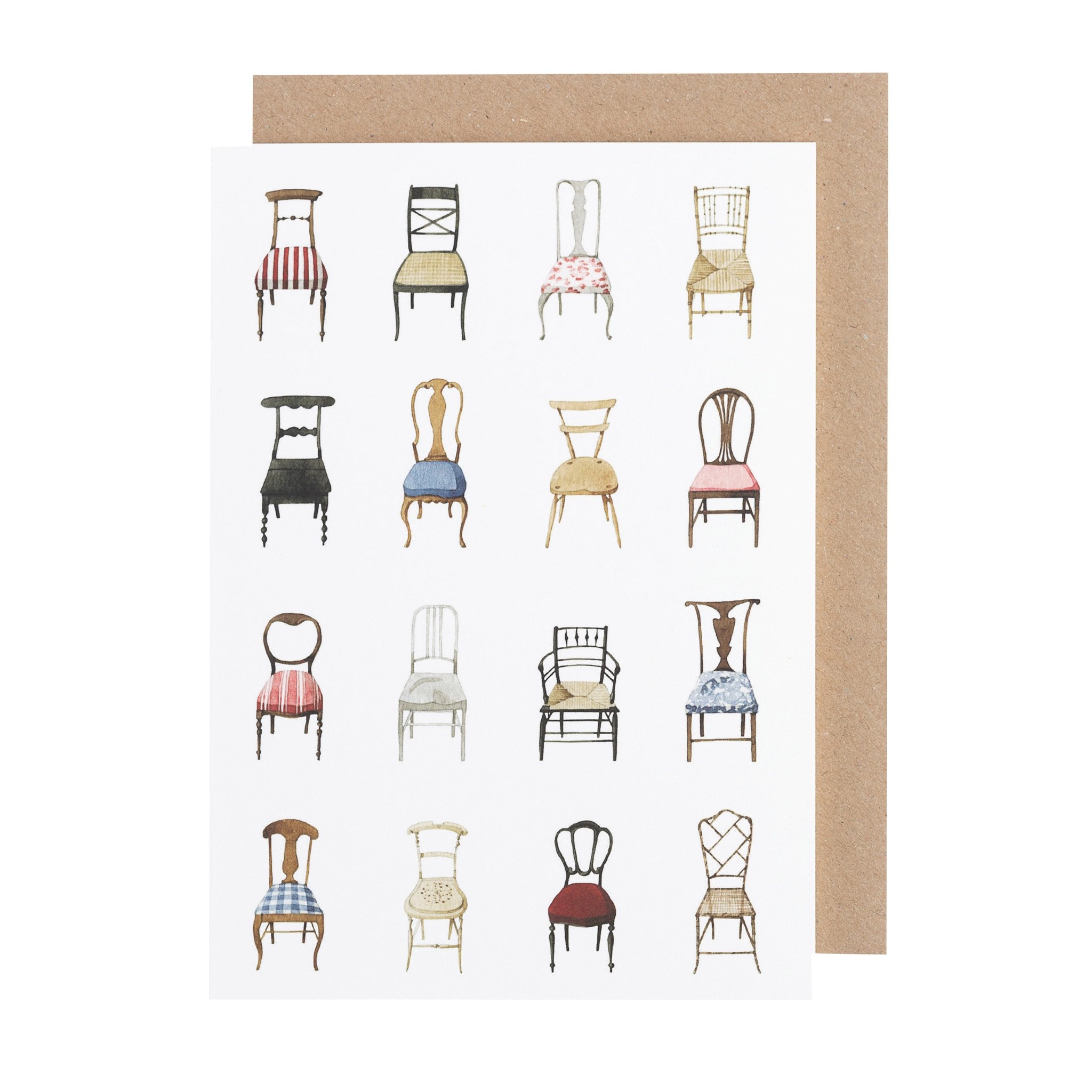 Musical Chairs Greeting Card