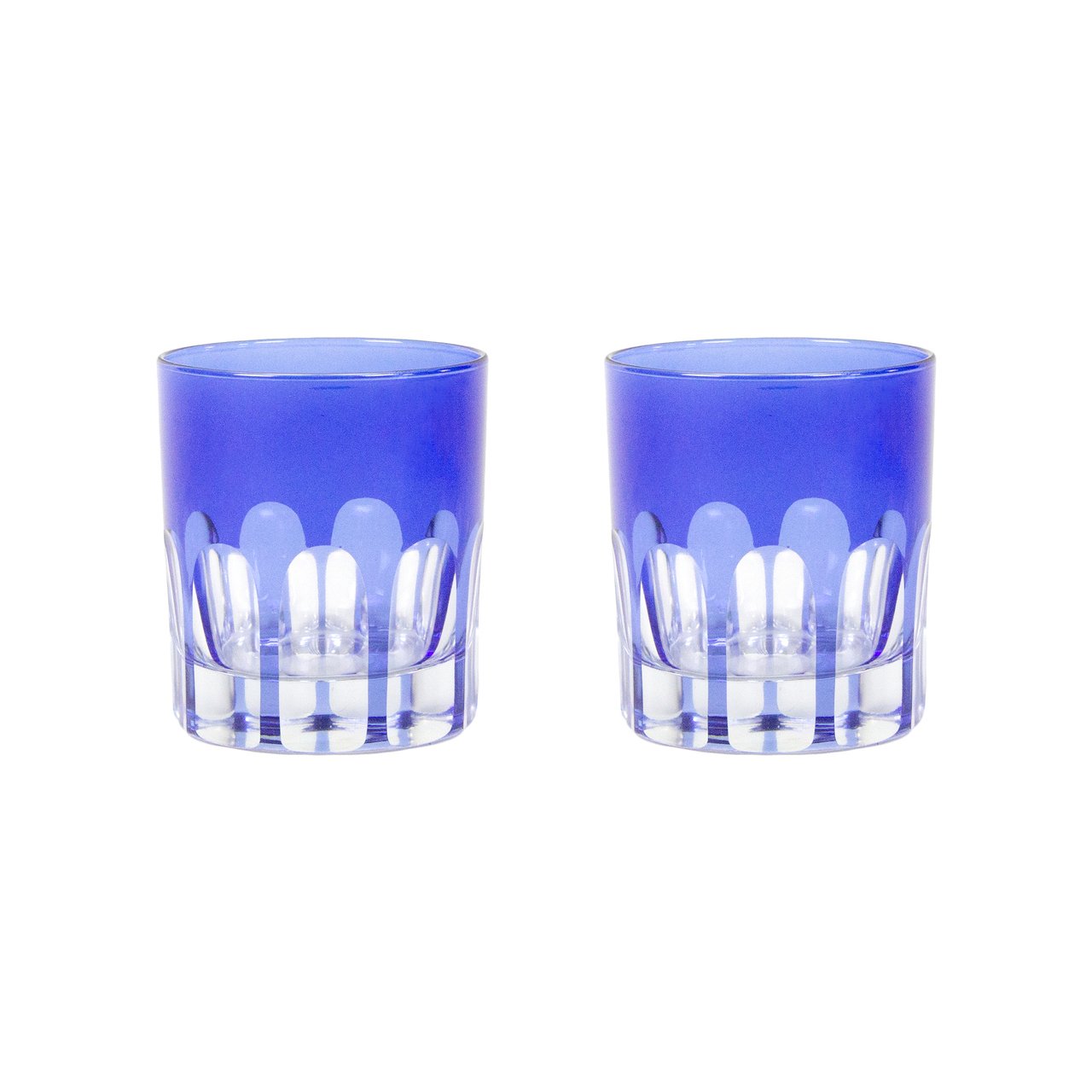 Set of 2 Rialto Moon Glow (Dark Blue) Glasses