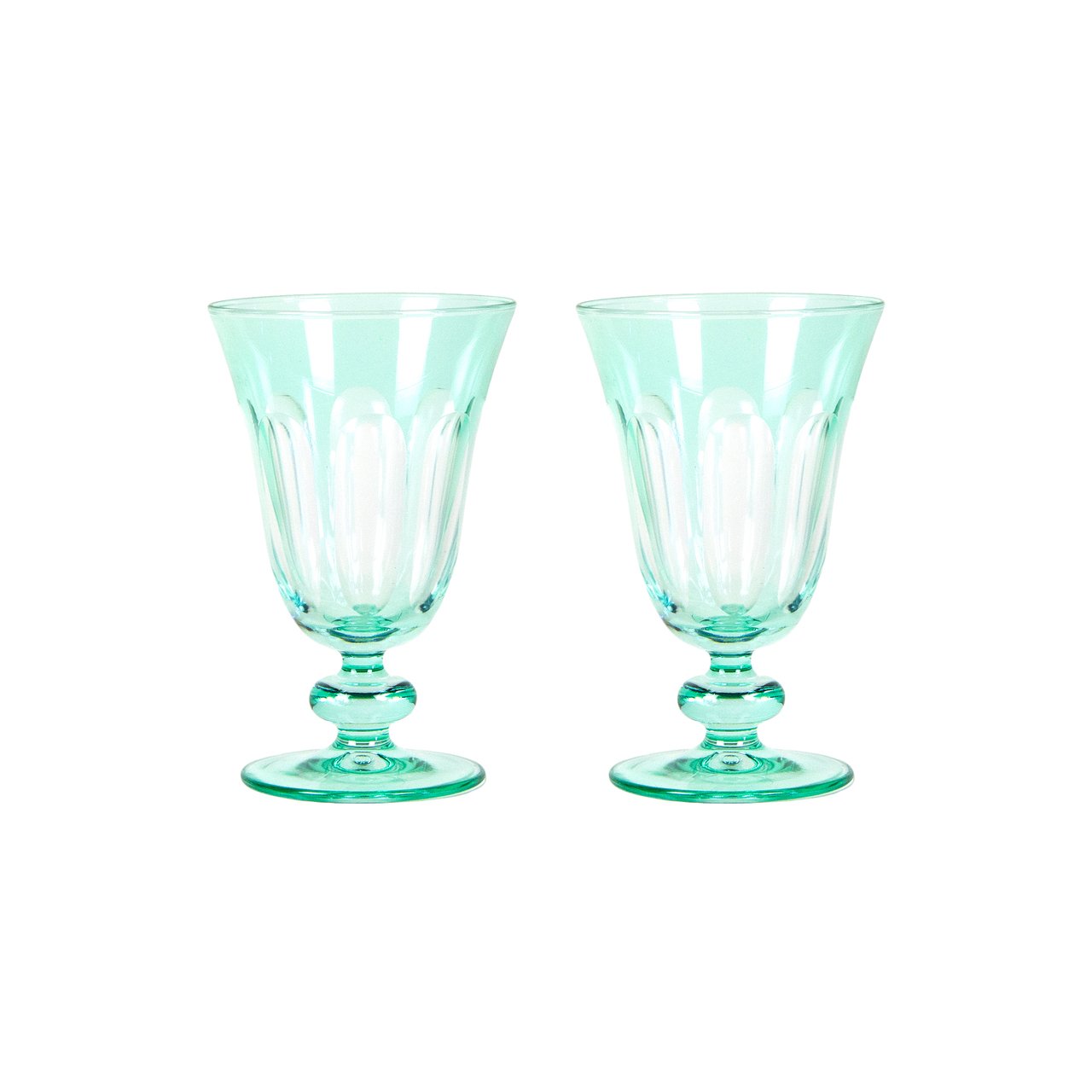 Set of 2 Rialto Thistle (Light Blue) Glasses – Hester & Cook