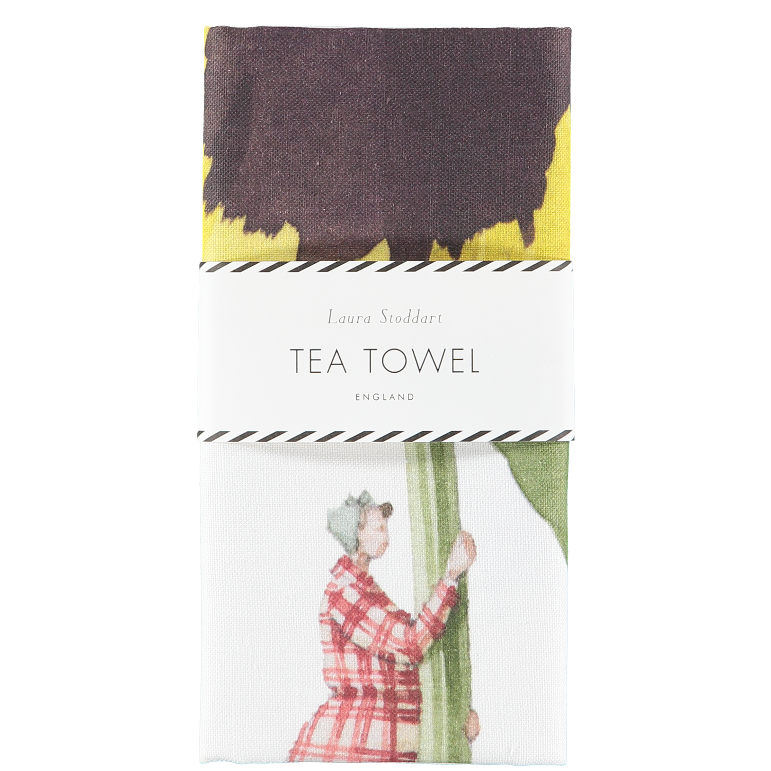 In Bloom Pansy Tea Towel