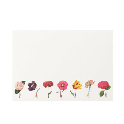 In Bloom Multi Colored Flowers Flat Notes