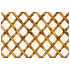 An image of a MISPRINT Bamboo Lattice Placemat by Hester & Cook on a white background, perfect for creating a stylish tablescape with bamboo placemats.