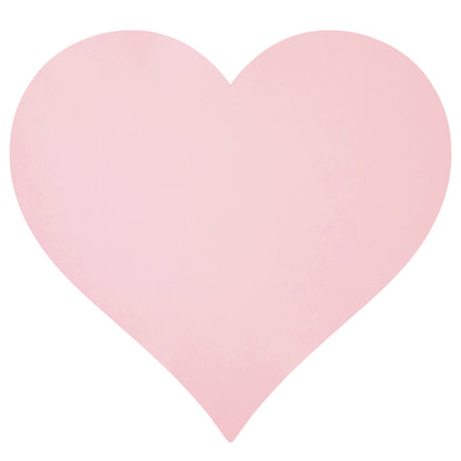 Die-cut Pink Heart Placemat