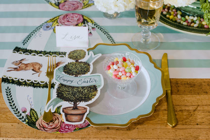 An Easter table setting with Hester &amp; Cook&