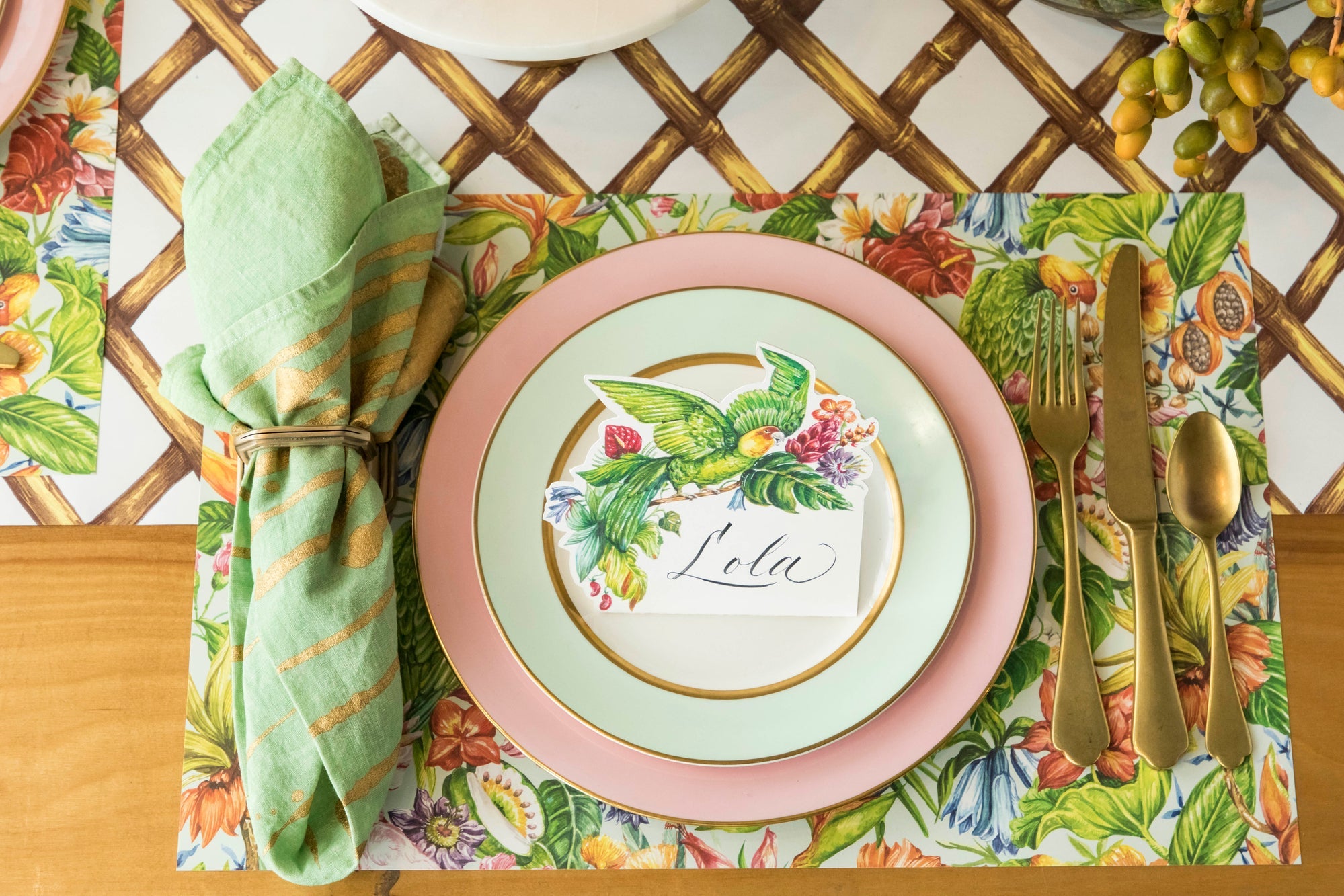 MISPRINT Bamboo Lattice Runner